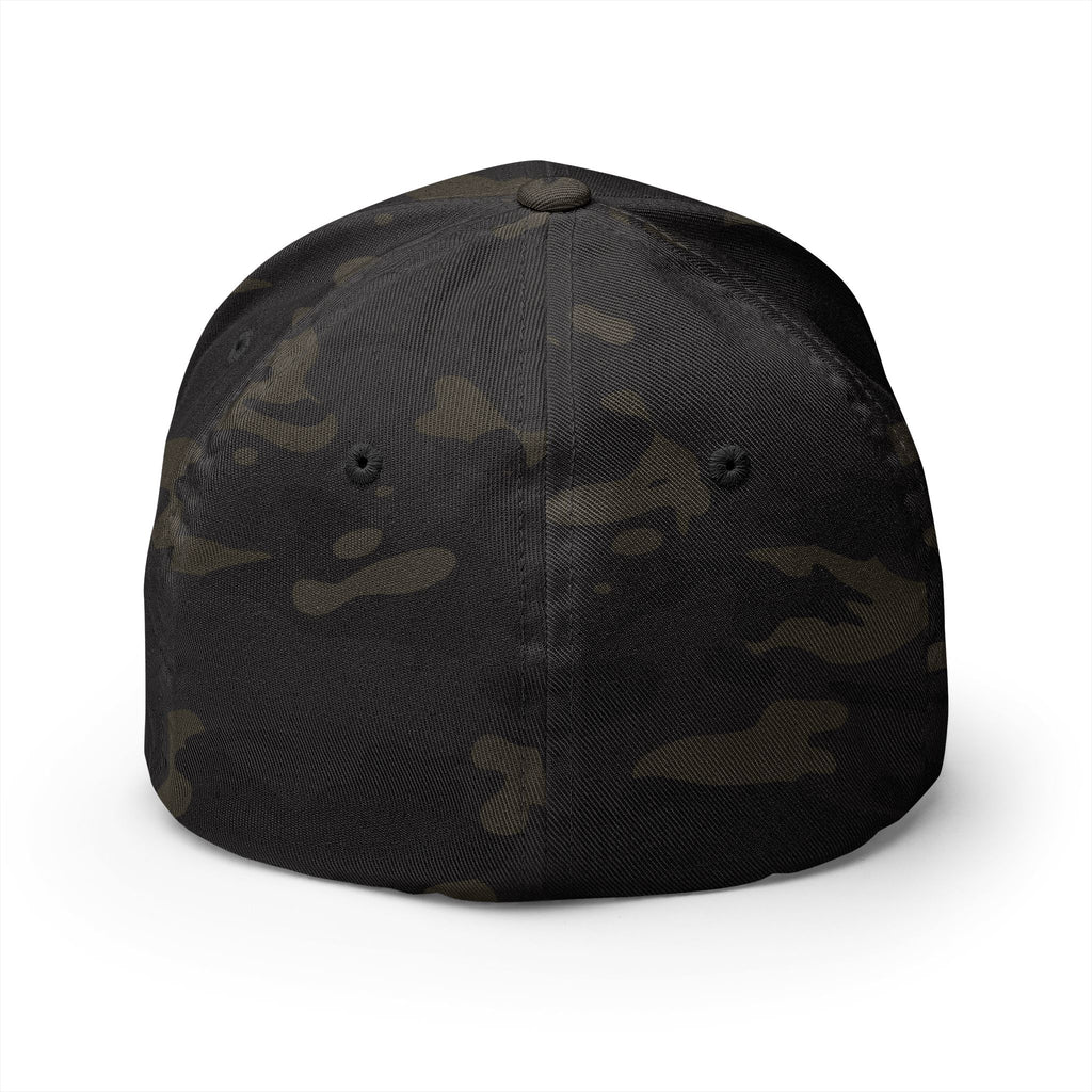 Embroidered Gold Shield Logo Cap