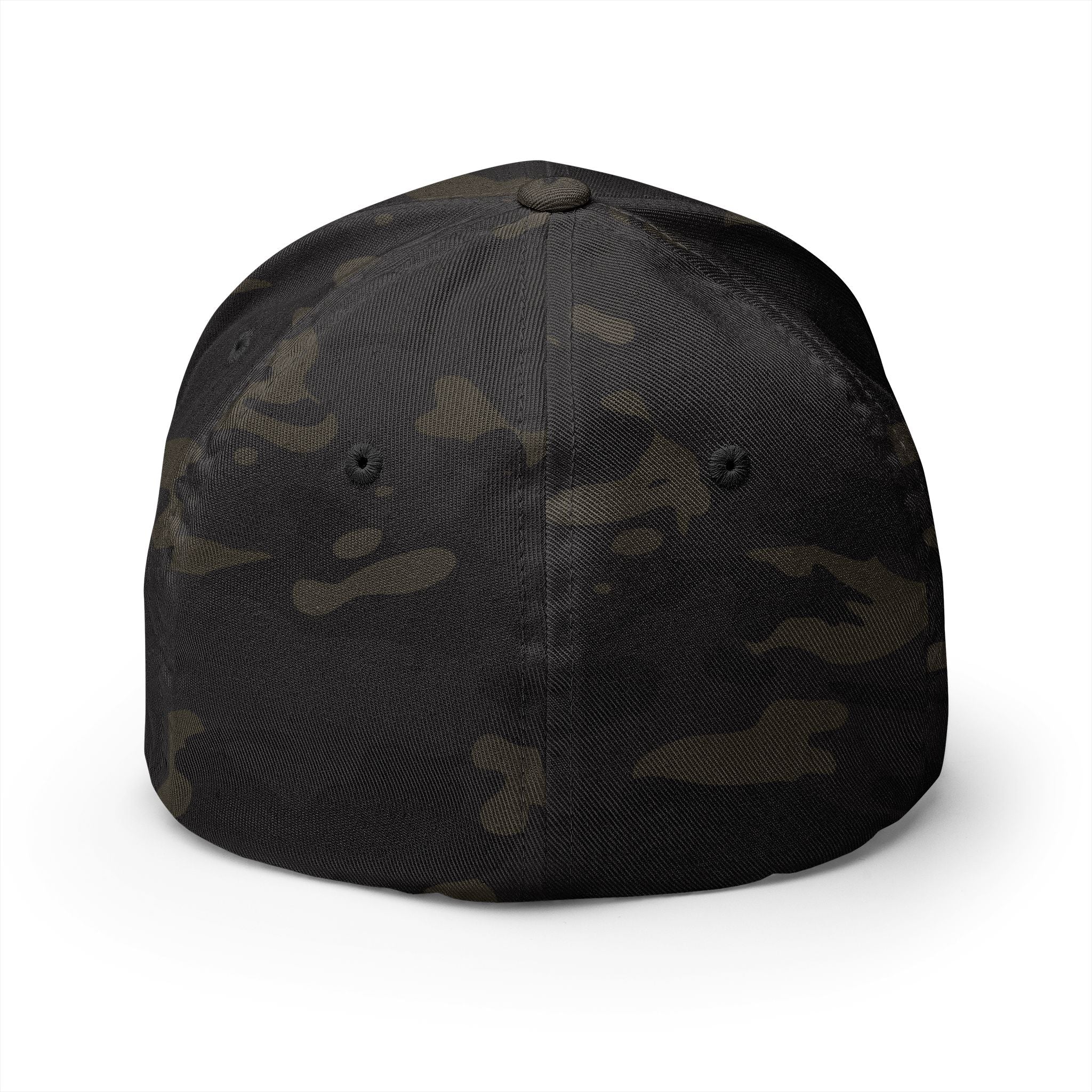 Embroidered Gold Shield Logo Cap